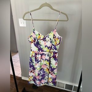 Women’s J Crew Floral Mini Dress | Size 6